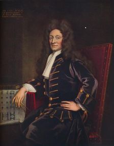 Sir Christopher Wren 1711. Artist: Sir Godfrey Kneller