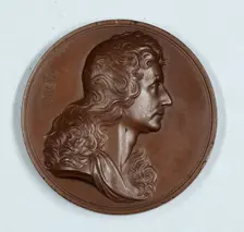 Sir Christopher Wren, Art Union of London medal, 1846. Creator: Benjamin Wyon
