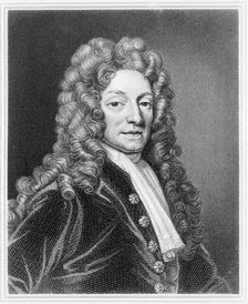 Sir Christopher Wren, English architect, c1680