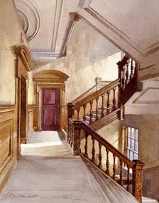 Sir Christopher Wren's House, Botolph Lane, London, 1886. Artist: John Crowther