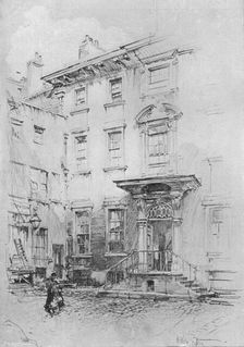 Sir Christopher Wren's house, Love Lane c1902, (1903). Artist: Hedley Fitton
