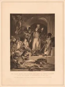 Sir David Baird Discovering the Body of Tippoo Sultaun 1799 (1878). Artist: M Nargert