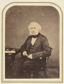 Sir David Brewster, about 1854-1859. Creator: Maull & Polyblank