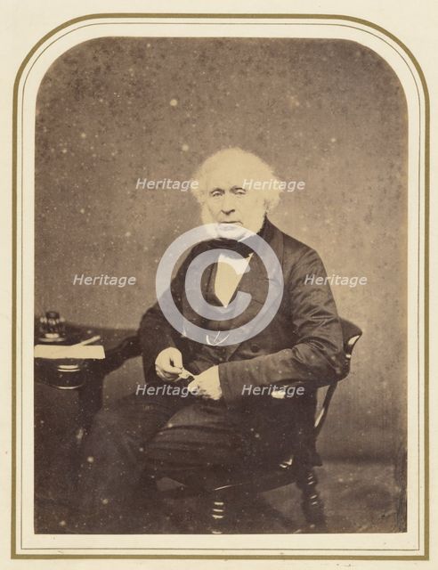 Sir David Brewster, about 1854-1859. Creator: Maull & Polyblank.