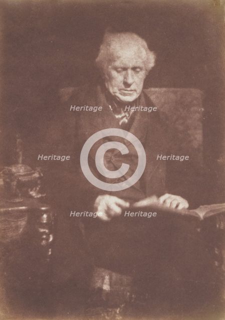 Sir David Brewster, ca. 1844. Creators: David Octavius Hill, Robert Adamson, Hill & Adamson.