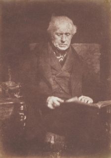 Sir David Brewster, ca. 1844. Creators: David Octavius Hill, Robert Adamson, Hill & Adamson