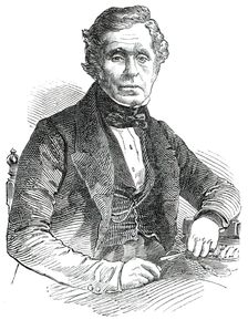 Sir David Brewster, K.G., President of the British Association, 1850. Creator: Unknown