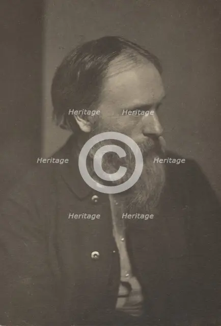 Sir E. Burne-Jones, about 1880-1890. Creator: Frederick Hollyer.