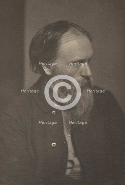 Sir E. Burne-Jones, about 1880-1890. Creator: Frederick Hollyer.