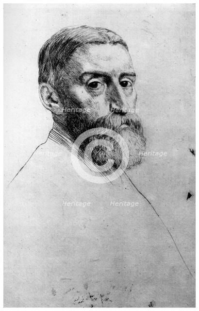 'Sir E Poynter', c1860-1910 (1924)Artist: Alphonse Legros