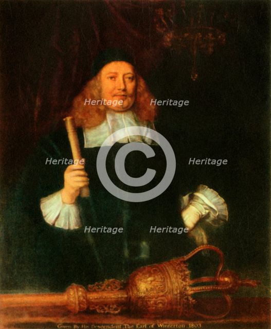 Sir Edward Turnour, c1670, (1947). Creator: John Michael Wright.