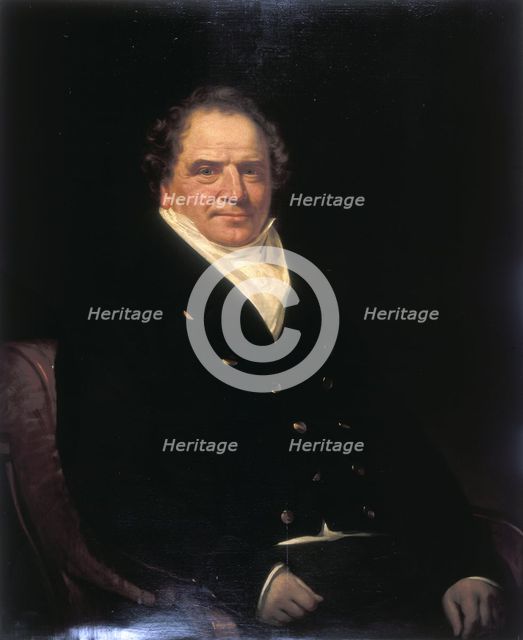 Sir Edward Banks, 1829. Artist: William Patten