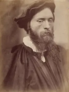 Sir Edward Burne-Jones Bt., A.R.A., c1860s. Creator: David Wilkie Wynfield