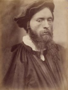 Sir Edward Burne-Jones Bt., A.R.A., c1860s. Creator: David Wilkie Wynfield