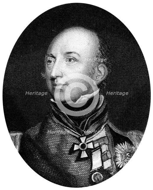 Sir Edward Codrington (1770-1851), British admiral, 1837. Artist: Unknown