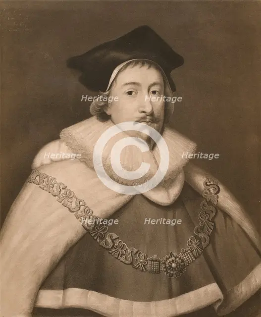 'Sir Edward Coke', c16th century, (1904). Artist: Cornelius Janssen van Ceulen.