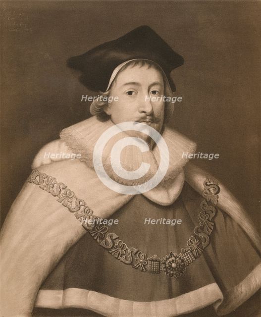 'Sir Edward Coke', c16th century, (1904). Artist: Cornelius Janssen van Ceulen.