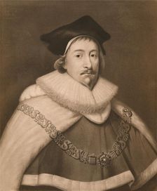 Sir Edward Coke c16th century, (1904). Artist: Cornelius Janssen van Ceulen