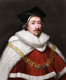 Sir Edward Coke c16th century, (1904). Artist: Cornelius Janssen van Ceulen