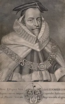Sir Edward Coke, English lawyer, writer and politician, c1666 (1894). Artist: David Loggan