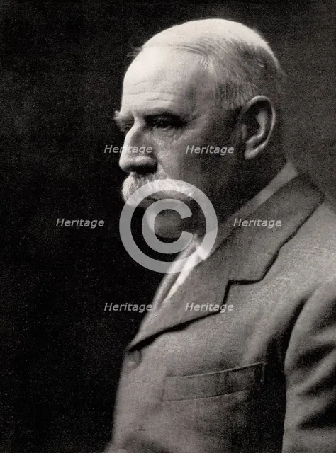 Sir Edward Elgar, (1857-1934), English composer, early 20th century. Artist: Unknown