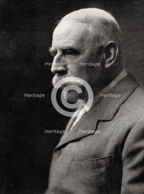 Sir Edward Elgar, (1857-1934), English composer, early 20th century. Artist: Unknown