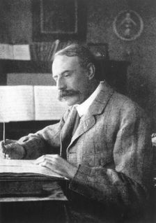 Sir Edward Elgar, (1857-1934), English composer, late 19th-early 20th century