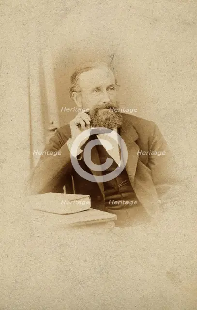 Sir Edward Frankland, 1868. Creator: Sawyer.