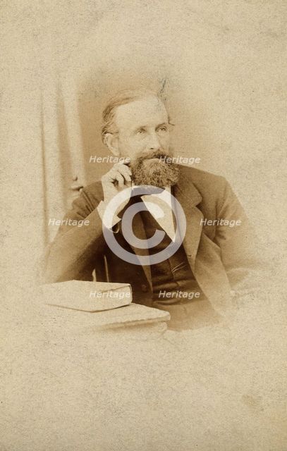 Sir Edward Frankland, 1868. Creator: Sawyer.