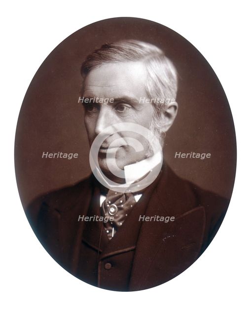 Sir Edward Fry, Judge of the High Court of Justice, 1881. Creator: Lock & Whitfield.