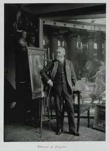 Sir Edward Poynter, PRA, c1889-1891. Creator: Ralph W Robinson