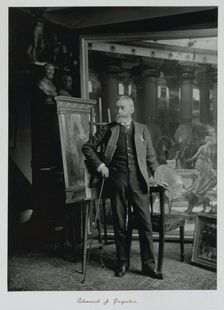 Sir Edward Poynter, PRA, c1889-1891. Creator: Ralph W Robinson