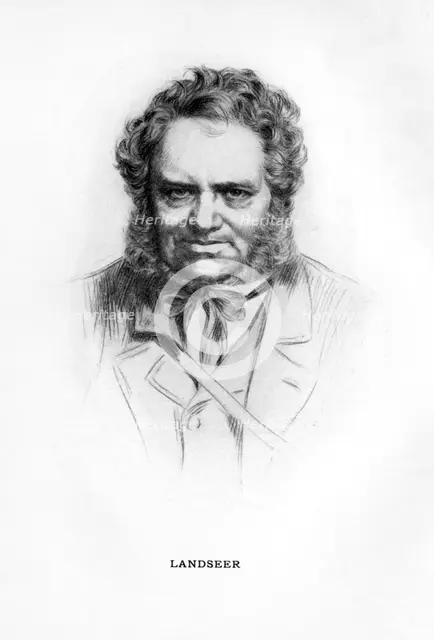 Sir Edwin Henry Landseer, British painter, (1912). Creator: Unknown.
