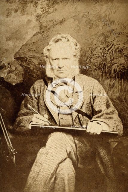 Sir Edwin Landseer, late 19th century. Creator: John & Charles Watkins.