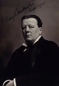 Sir Edwin Ray Lankester, 1918. Creator: Elliott & Fry