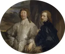 Sir Endymion Porter and Sir Anthony van Dyck. Artist: Dyck, Sir Anthony van (1599-1641)