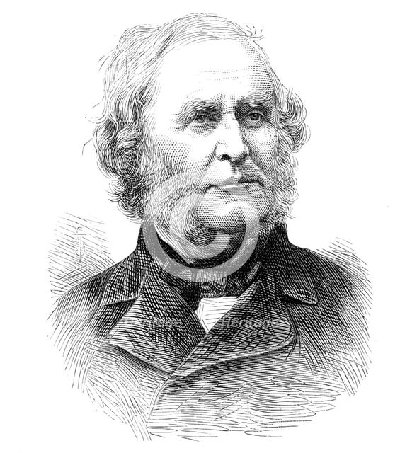 Sir Erasmus Wilson, F.R.S., 1881. Creator: Unknown.