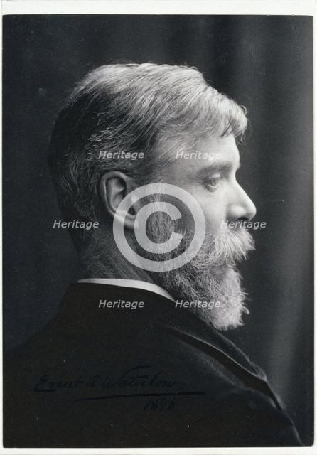 Sir Ernest Albert Waterlow  R.A., c1896. Creator: Unknown.