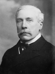 Sir F.L. Bertie, portrait bust, 1918. Creator: Bain News Service