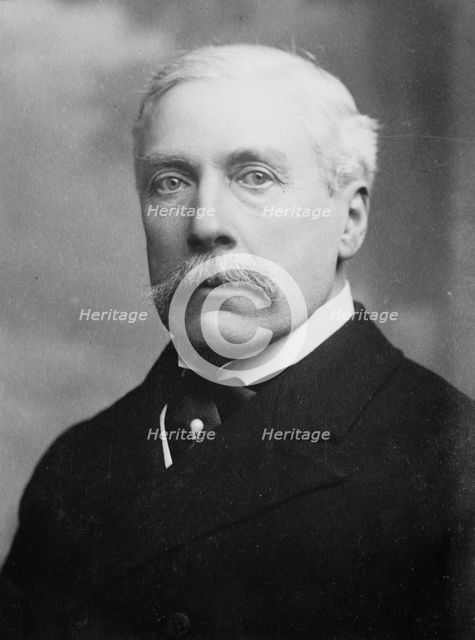 Sir F.L. Bertie, portrait bust, 1918. Creator: Bain News Service.