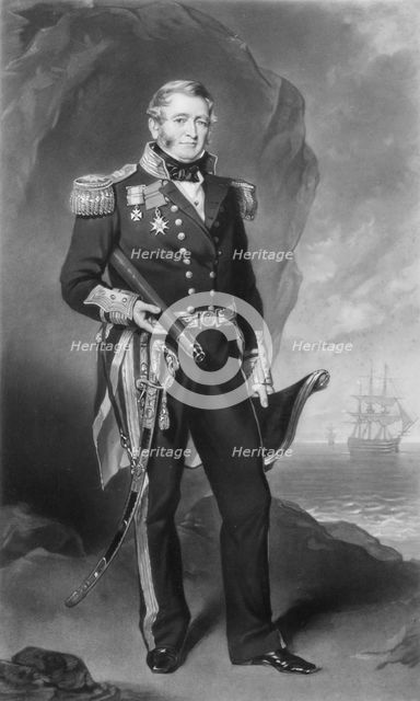 Sir Fairfax Moresby, c1850s?  Creator: Kirk & Sons of Cowes.