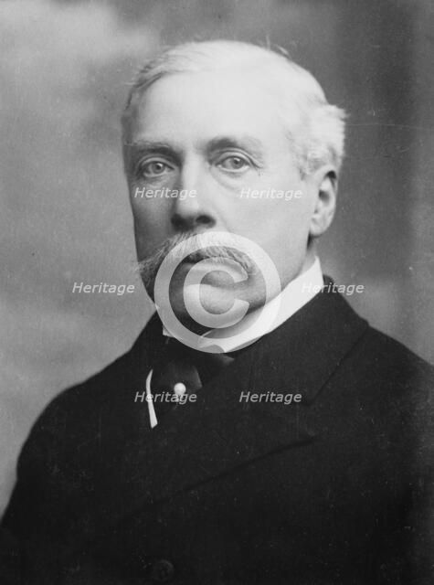 Sir F.L. Bertie, portrait bust, 1918. Creator: Bain News Service.