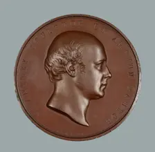 Sir Francis Chantrey, Art Union of London medal, 1843. Creator: William Wyon