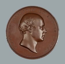 Sir Francis Chantrey, Art Union of London medal, 1843. Creator: William Wyon