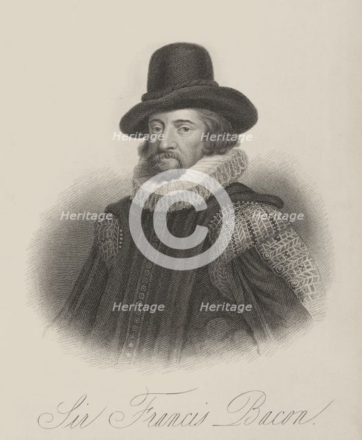 Sir Francis Bacon, c1610, (1834-1837). Creator: Samuel Freeman.