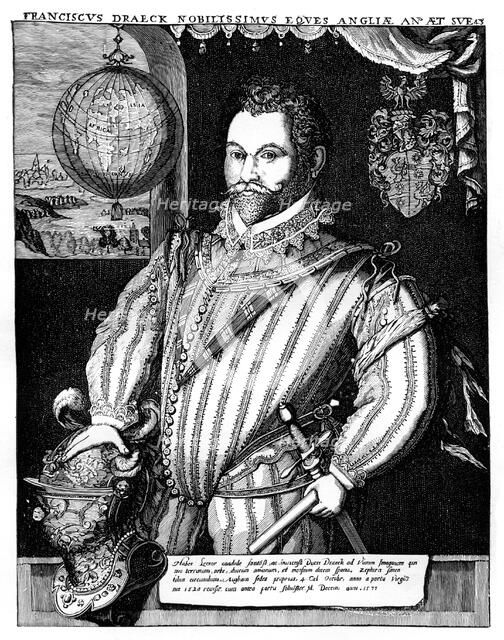 Sir Francis Drake, 16th century, (1910). Artist: Unknown