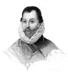 Sir Francis Drake, 16th century English navigator and privateer, (c1850)