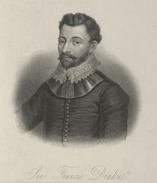 Sir Francis Drake, c1580, (1834-1837) . Creator: Samuel Freeman