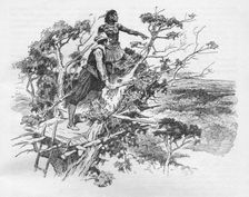 Sir Francis Drake's first sight of the Pacific Ocean, 1578 (1908)