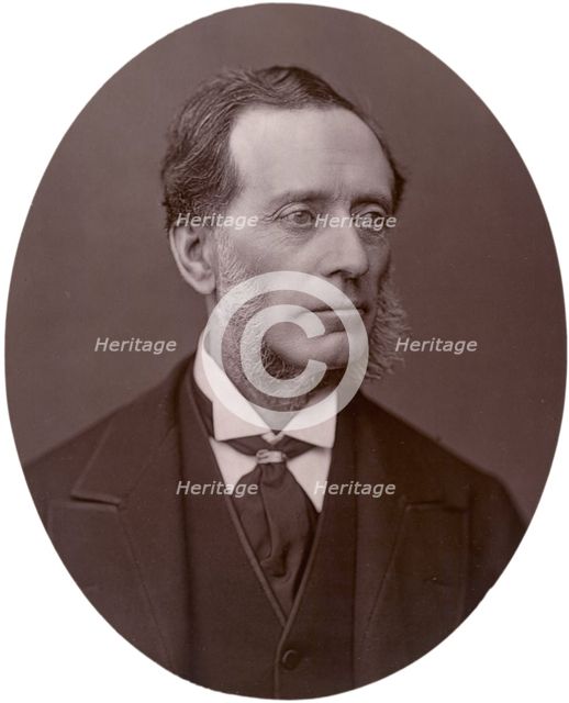 Sir Francis Leopold McClintock, admiral, 1878. Creator: Lock & Whitfield.